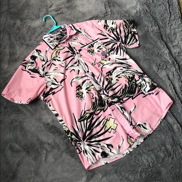 Pink Dolphin Other - Pink Dolphin Hawaiian Shirt